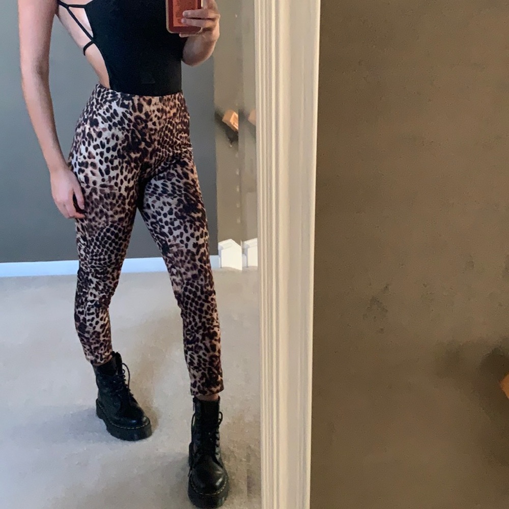Princess Polly leopard pants